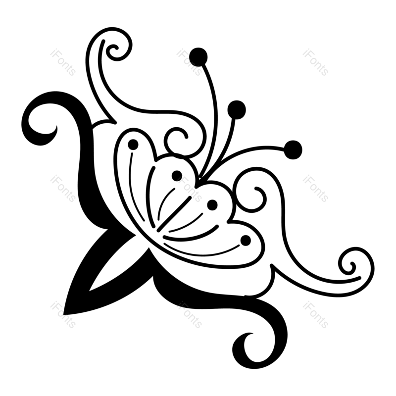 边框图片,花纹元素,复古花纹PNG,蝴蝶免抠素材